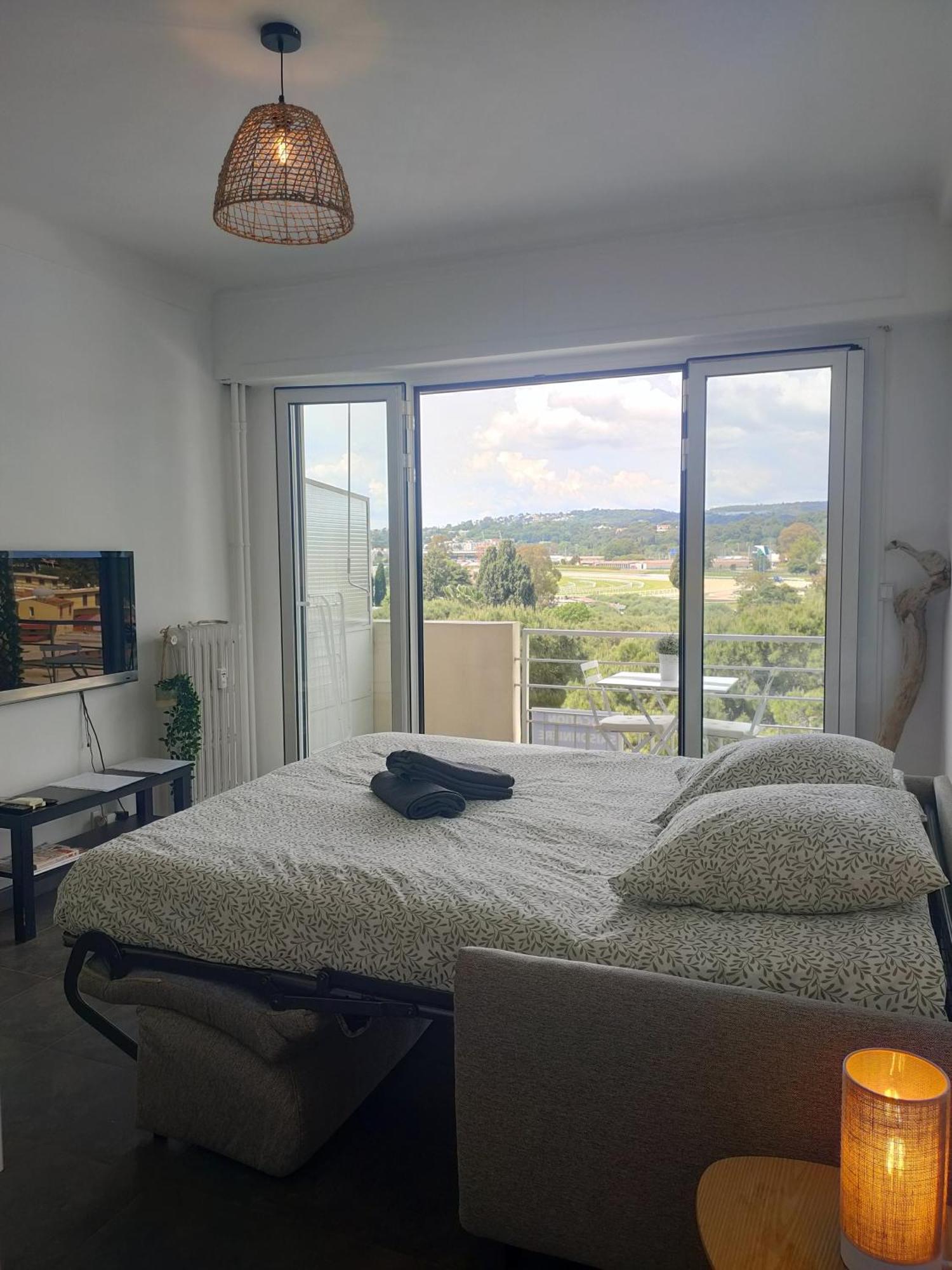 Appartement Vue Mer Cagnes-sur-Mer Exterior foto
